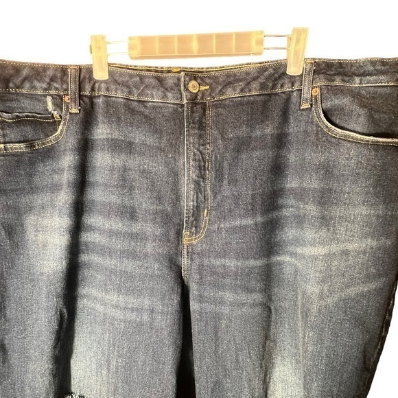 Old Navy Jeans Size 26 High Rise O.G. Straight Secret Smooth Pockets Blue Denim - Picture 3 of 7